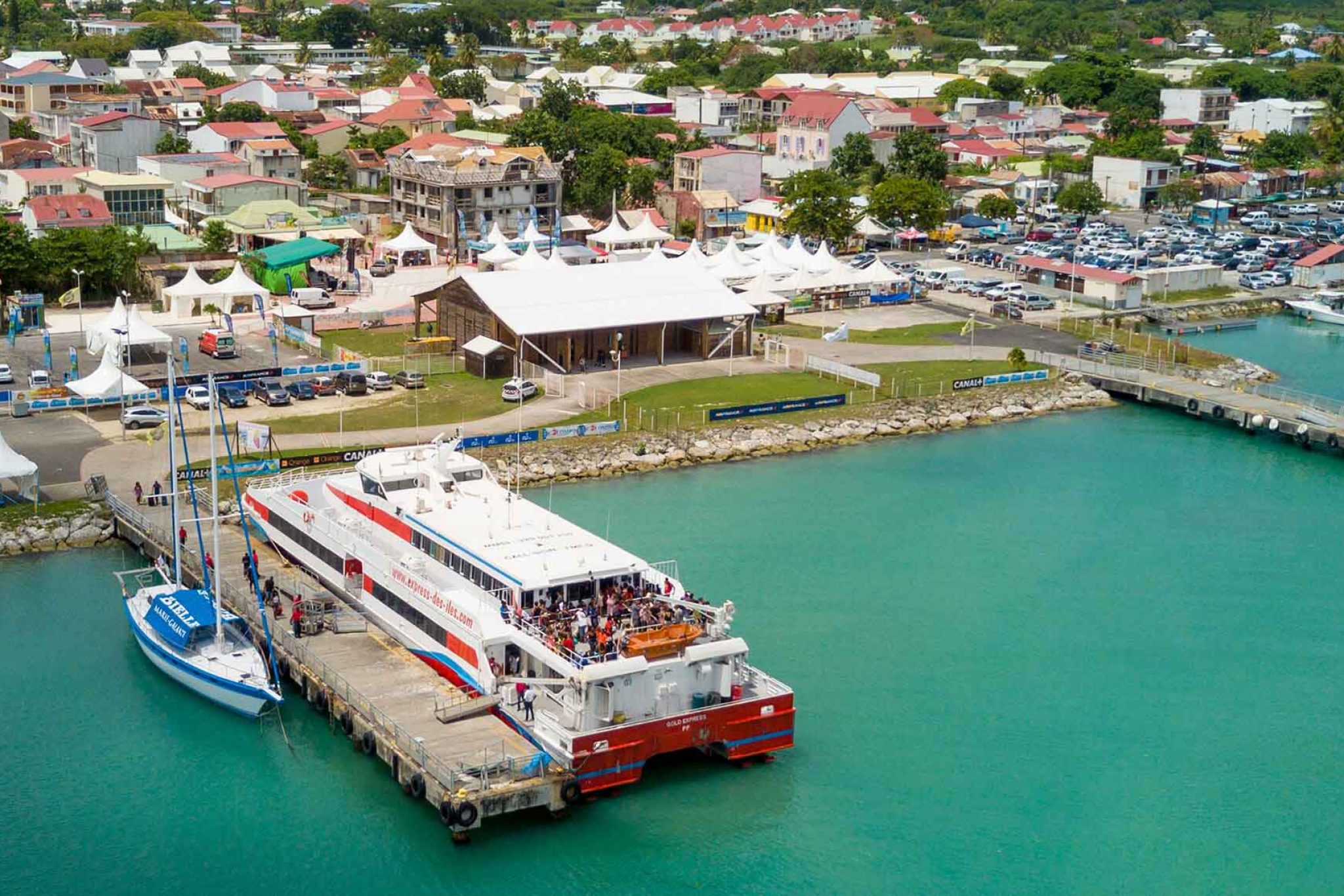 Billet de bateau pour Marie Galante