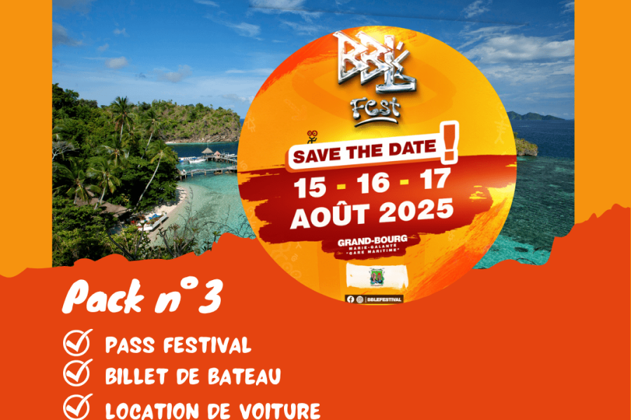 Pack N°3 : PASS BBLé Fest + Bateau + Voiture de location